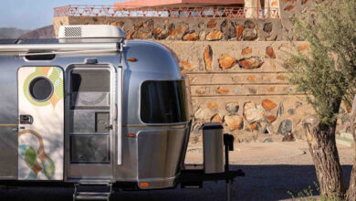 Airstream Honors Frank Lloyd Wright With Usonian Edition 4 airstream use Airstream Frank Lloyd Wright 023