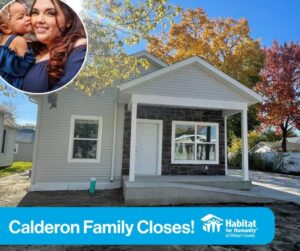 Habitat for Humanity Elkhart Celebrates Two Home Closings in One Week 2 calderon family habitat