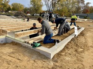 Lippert, Forest River Volunteers Help Habitat For Humanity ‘Floor Blitz’ 2 floor blitz habitat for humanity