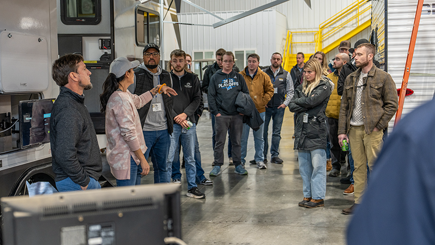 KZ RV Hosts Inaugural KZ University RV Dealer Training Program 4 KZ University PlantClass