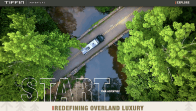 Tiffin Adventure website