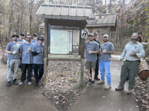 Yokohama Tire Renews Partnership With Tread Lightly! 2 Teamwork YDCA volunteers on Tread Lightly Uwharrie Forest project