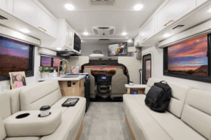 Thor Motor Coach Spotlights New Class Cs at 2026 Florida RV SuperShow 2 2026 Four Winds 19X Living Area