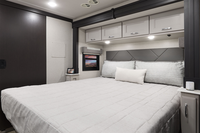 2026 InceptionHD 38DX Black Stone Asheville Collection Tilt A View Bed