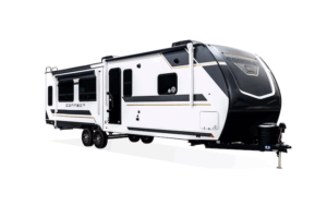 2026 KZ RV Connect C313MK Travel Trailer Exterior Front 3 4 Door