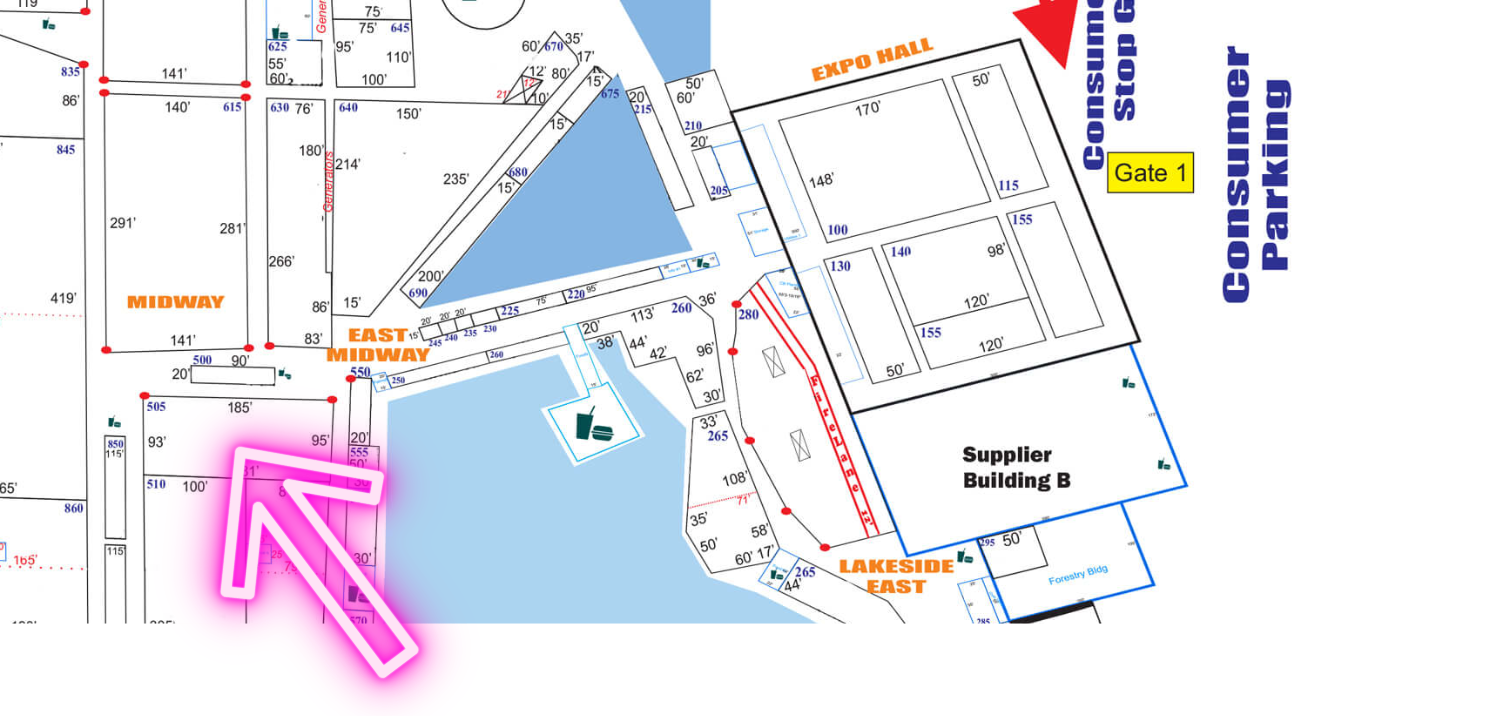 gulf stream coach booth location