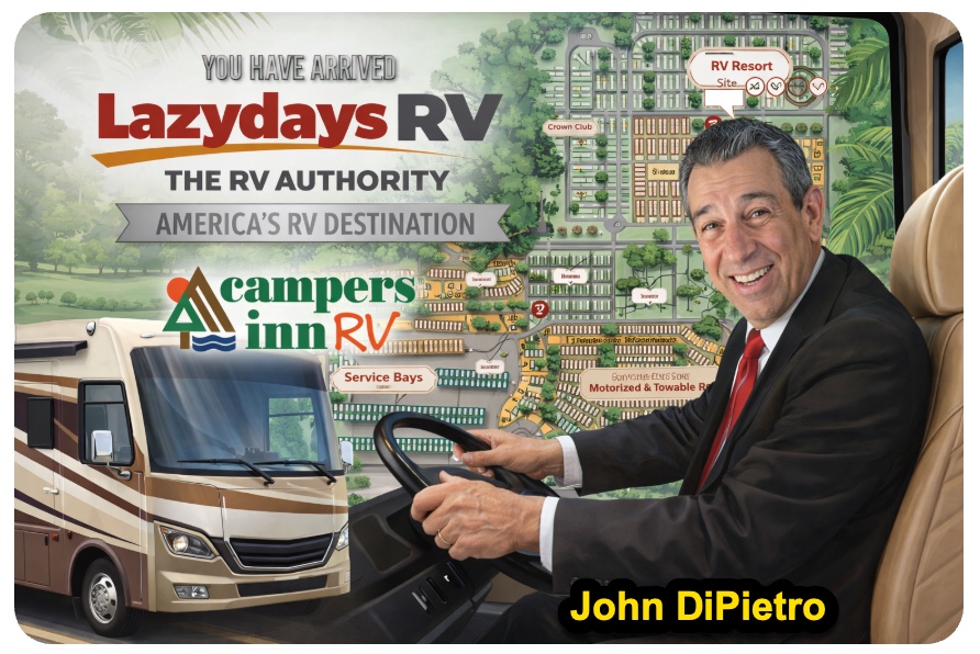 rving in new england lazydays campus