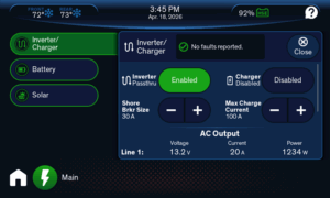 spark victron cerbo ICa page