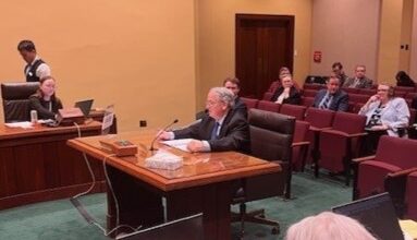 Michael Ochs testified before the Nebraska Senate Committee
