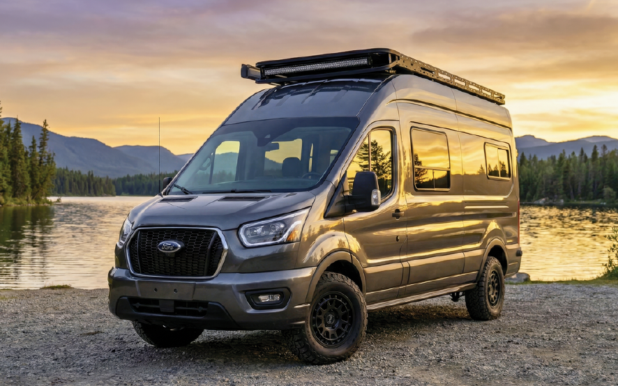 VanLife Campers Debuts 'FOX' Model on Ford Transit 2 vanlife FOX