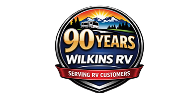 wilkins rv 90 yrs logo