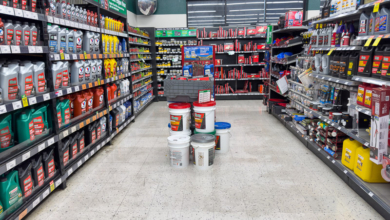 Auto Parts store interior