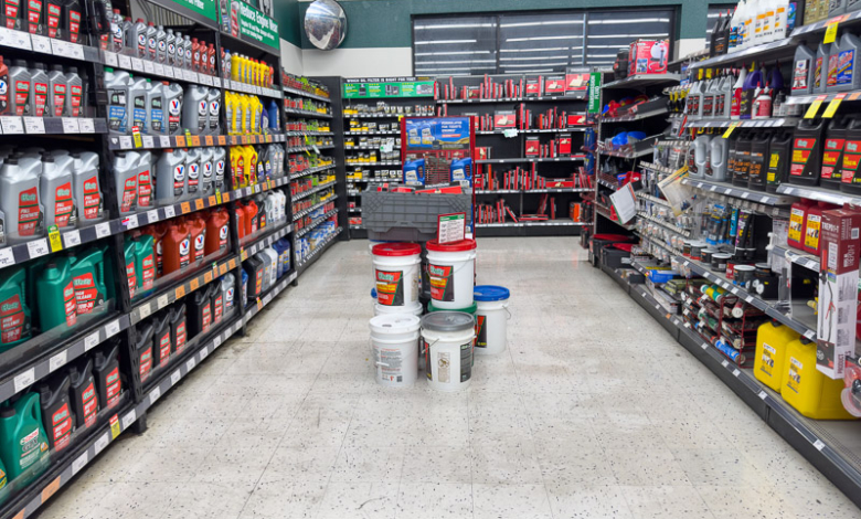 Auto Parts store interior