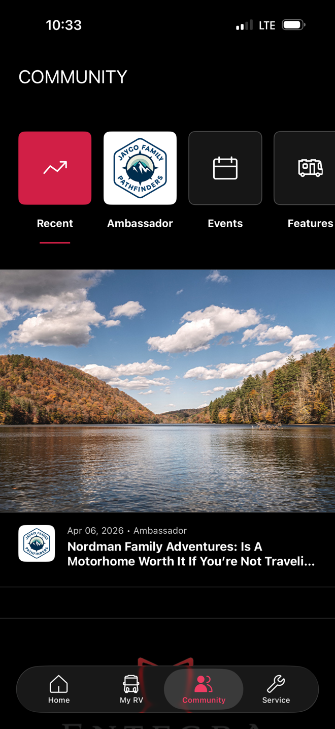 Entegracoach App Community Page