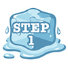 ice cube Step 1