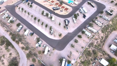 LAS CRUCES KOA drone shot