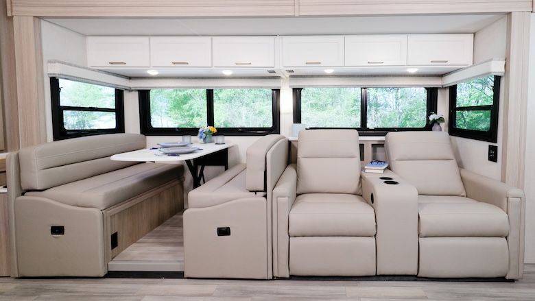 2027 Indigo AA35 Canyon Blue Marine Collection Living Area