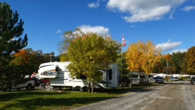 koa thousand island rv site