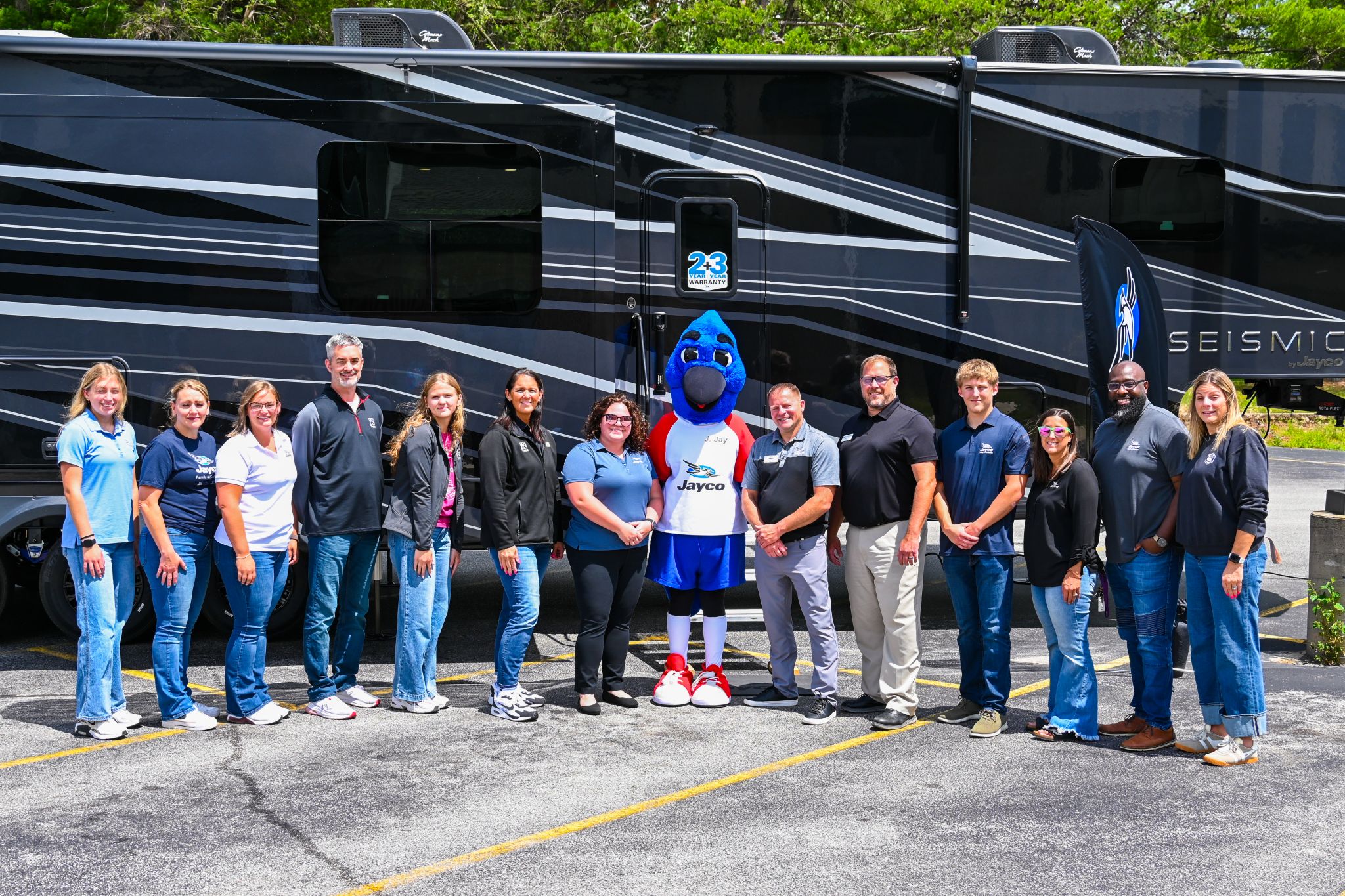 rv day at middlebury club jayco jay
