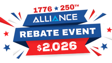 Alliance RV rebate program 2026