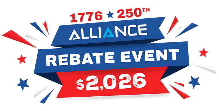 Alliance RV rebate program 2026