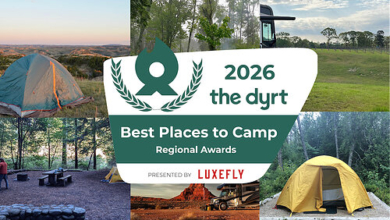 The Dyrt 2026 Best Places to Camp Regional Awards