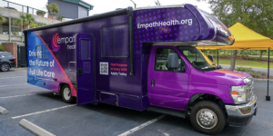 Mobile Simulation RV Gives Students Hands-On Look at Healthcare Careers 3 empath health mobile simulation rv