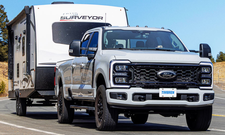 Heavy Loads, Effortless Stops - Timbren’s Brakes Are Here 2 LEAD IMAGE Ford F 350 Camper BES