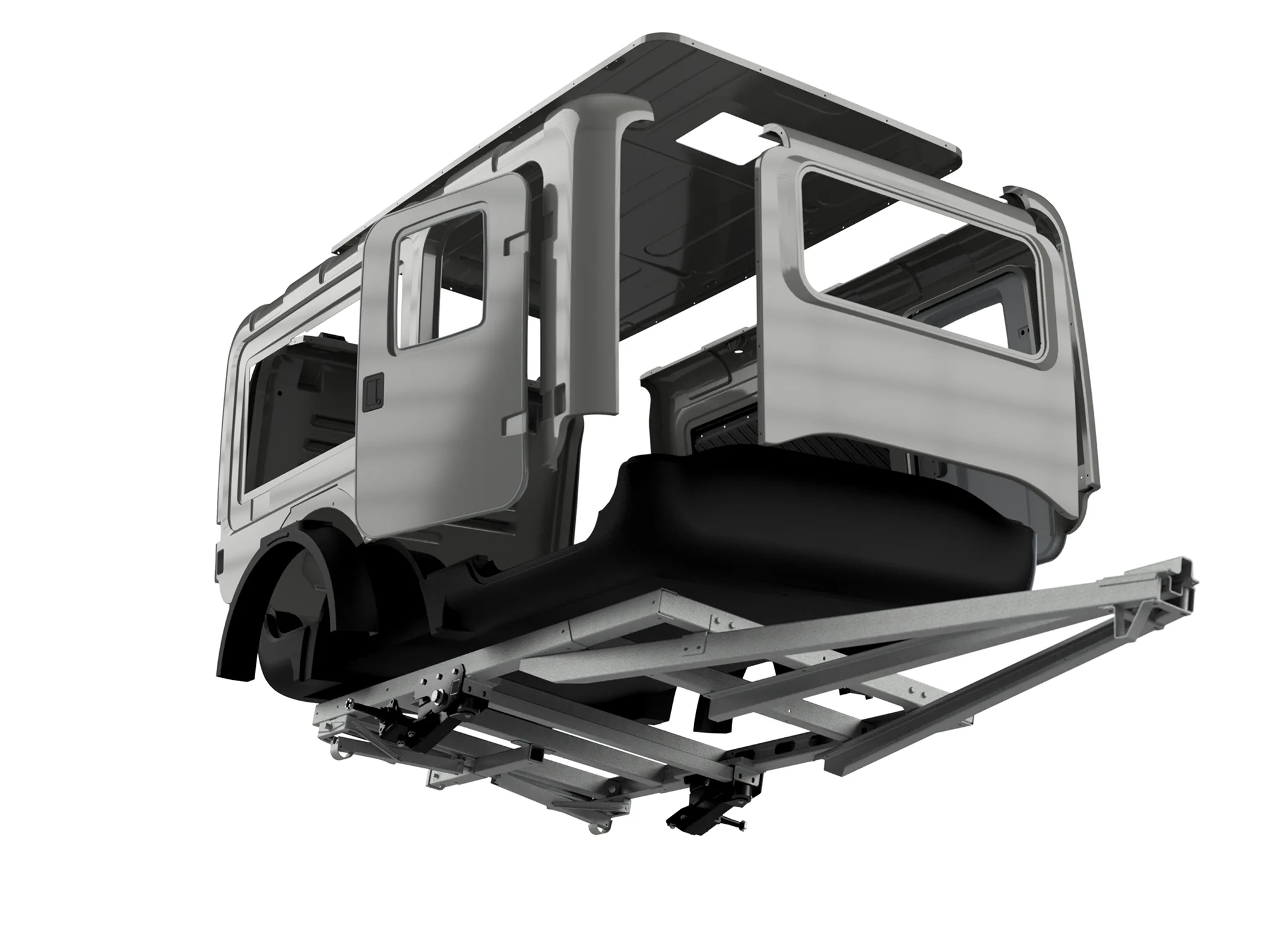 New Atlas: Motsmann Engineering’s Camper Cube Fuses Tiny Trailer Types 5 bundle2