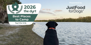 the dyrt camping with dogs