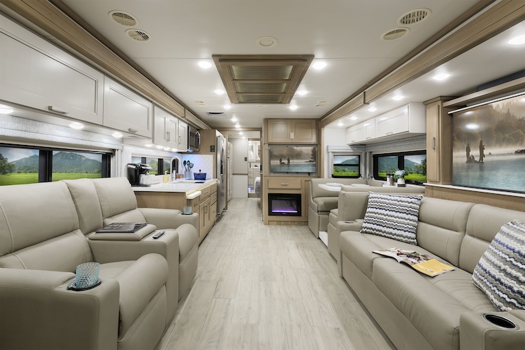 2027 Aria 3901 Stillwater Chalet Collection F2B