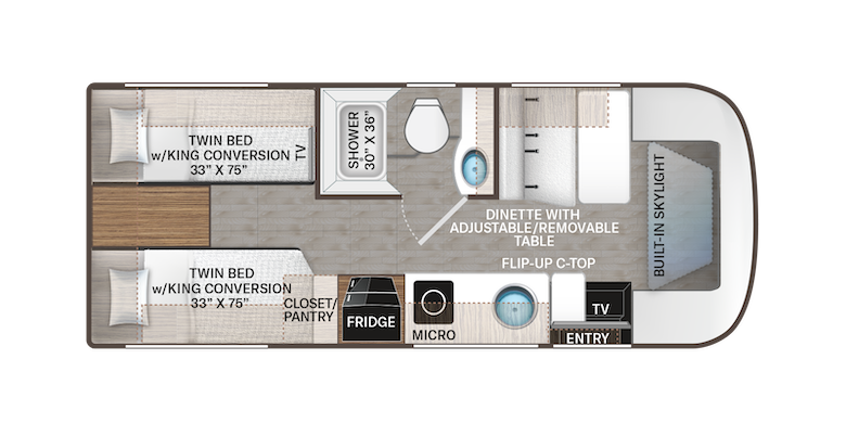 23XT Floor Plan