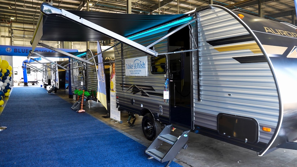 Blue Compass, Make-A-Wish Hold 'Historic' RV Giveaway 6 Blue Compass x Make-A-Wish