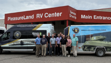 PleasureLand RV Donates Cargo Trailer to Military & Veterans Museum 7 pleasureland rv vets museum