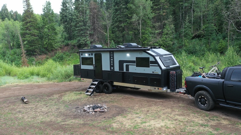 roamer x forest campsite
