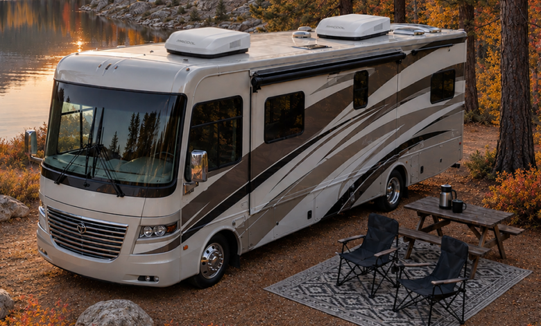 MRCOOL TravelCool Drives New Aftermarket & Service Revenue for Your Dealership 2 Luxury RV Lakeside Sunset Escape 1000x563
