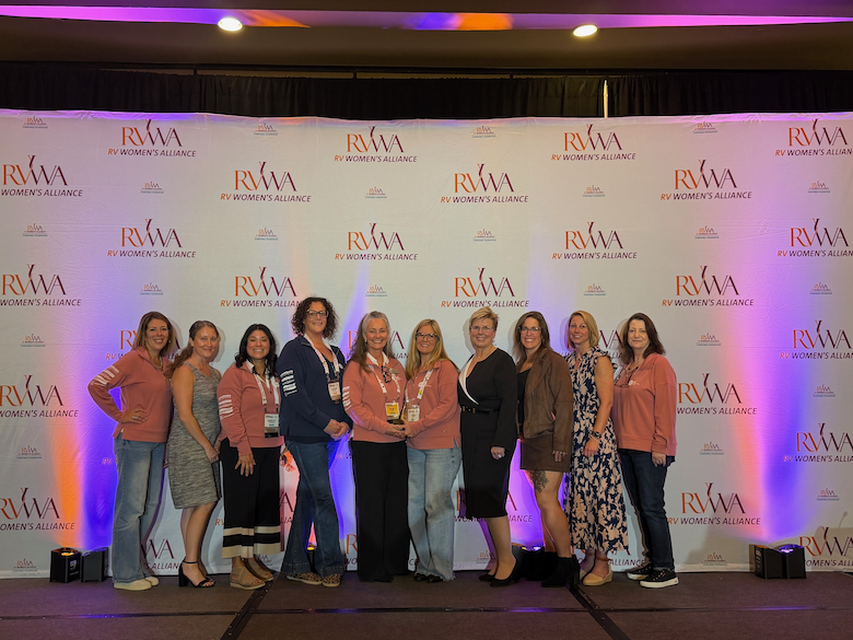 Grand Design RV Honored for Advancing Women in Manufacturing 2 RVWA Award 2