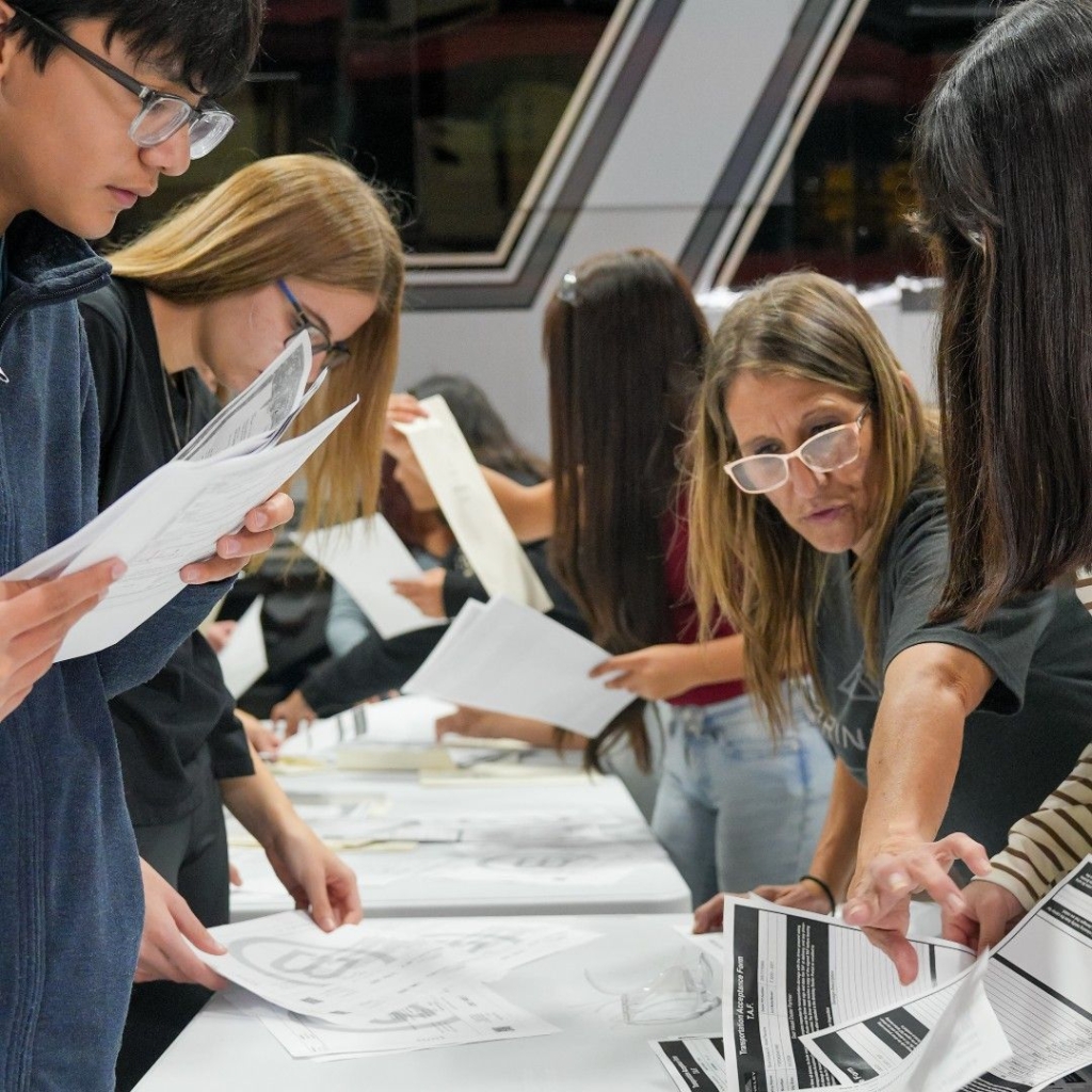 Elkhart County Students Learn About Manufacturing Up Close 3 brinkley manufacturing day2