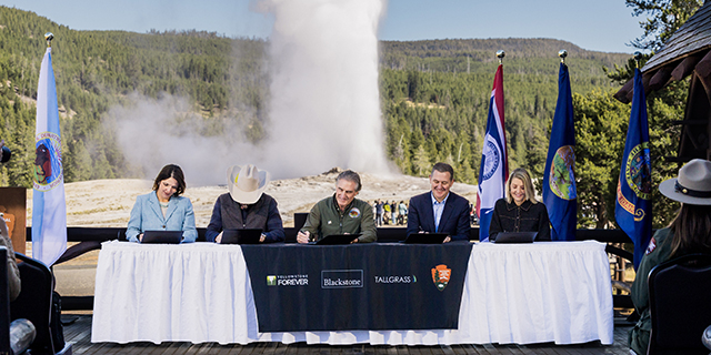 Yellowstone National Park Receives $105M Conservation & Stewardship Fund